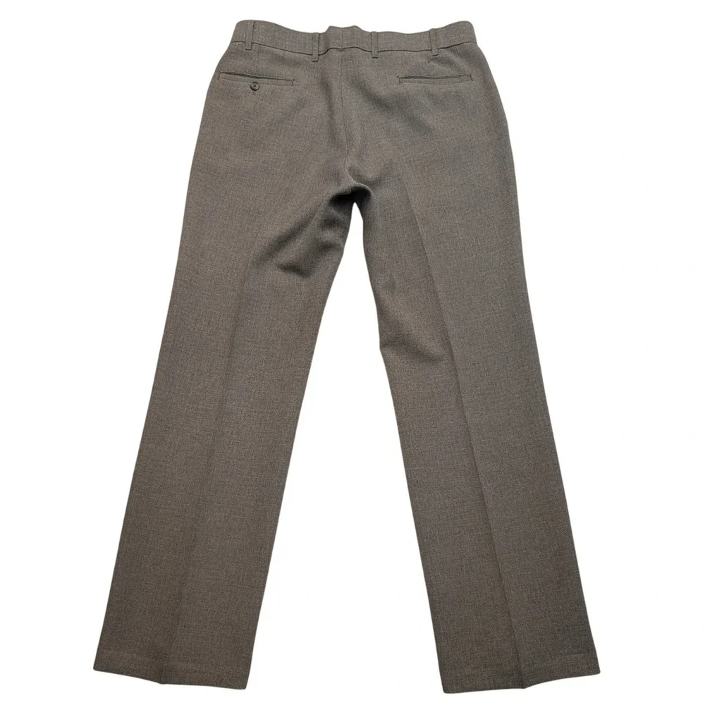 Vintage Levis Action Slacks Trousers Men 35x32 Straight Leg Dress Pants 690-7825